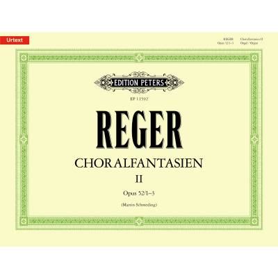 9790014135126 - URTEXT   Choralfantasien für Orgel Band 2  op 52 13 - Max Reger Kartoniert (TB)