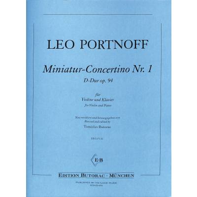 9790502904968 - Miniatur Concertino 1 D-Dur op 94