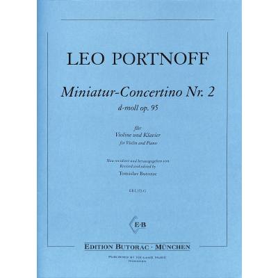 9790502904975 - Miniatur Concertino 2  d-moll op 95