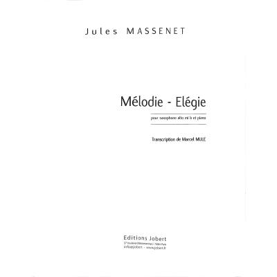 9790230805681 - Melodie Elegie