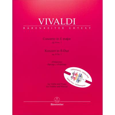 9790006577279 - Konzert für Violine und Klavier E-Dur op 8 1 Frühling - Antonio Vivaldi Geheftet