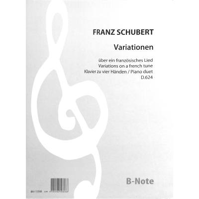 9790206508288 - Variationen über ein französisches Lied