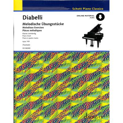 9783795730864 - Schott Piano Classics   Melodische Übungsstücke Geheftet