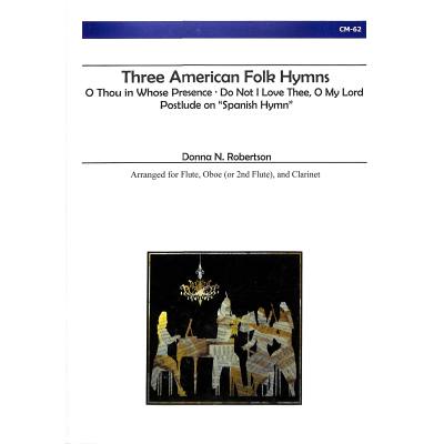 9790302105664 - 3 American Folk Hymns