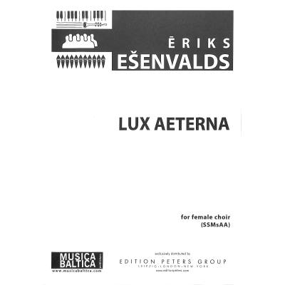 9790265003151 - Lux aeterna