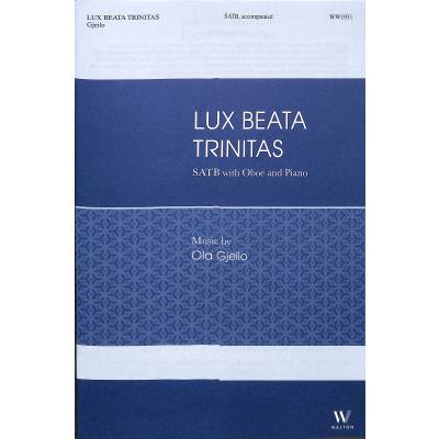 0785147038269 - Lux beata trinitas 0785147038269 - Lux beata trinitas