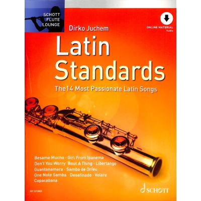 9783795731519 - Schott Flute Lounge   Latin Standards Geheftet