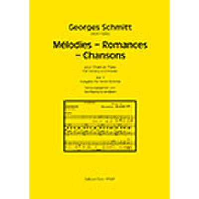 9790202035474 - Melodies + Romances + Chansons