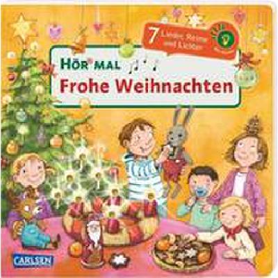 9783551251787 - - GEBRAUCHT Hör mal (Soundbuch) Frohe Weihnachten 7 Lieder Reime und Lichter - Mein schönstes Weihnachtsbuch mit Musik ab 2 Jahren - Preis vom 02102023 050404 h