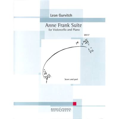 9783793145257 - Anne Frank Suite Violoncello und Klavier Geheftet