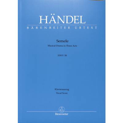 9790006569052 - Semele HWV 58 9790006569052 - Semele HWV 58