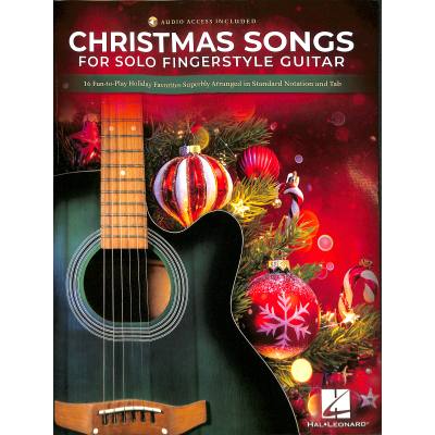 0196288158127 - Christmas songs for solo fingerstyle guitar