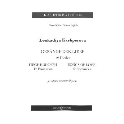 9781784546298 - Kashperova Edition   Gesänge der Liebe Geheftet