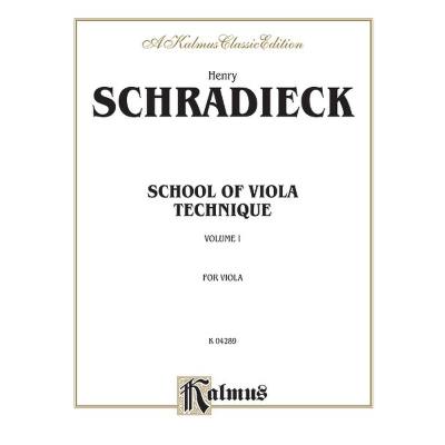 9780757923869 - School of viola technique 1