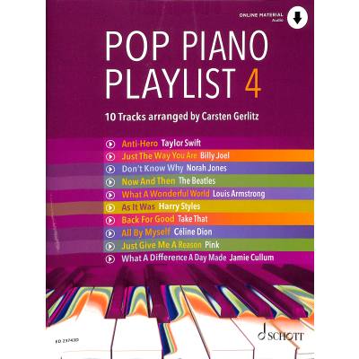 9783795732790 - Pop piano playlist 4