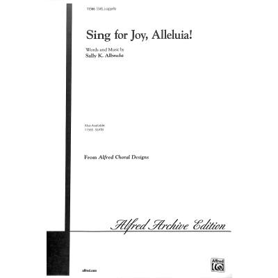 0038081028651 - Sing for Joy Alleluia