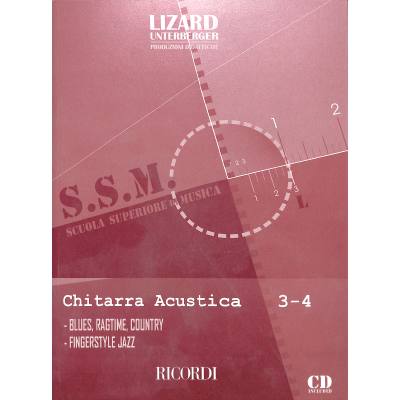 9790215107373 - Scuola di chitarra acustica 3 + 4