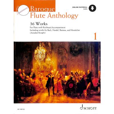 9781847615626 - Schott Anthology Series   Band 1   Baroque Flute Anthology - Annabel Knight Geheftet