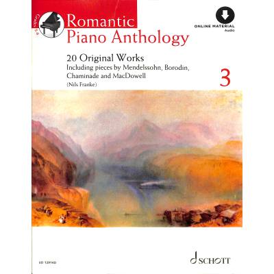 9781847615725 - Romantic piano anthology 3 | 20 Originalwerke