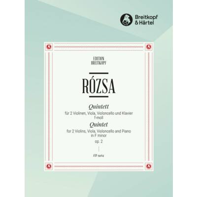9790004189429 - Quintett f-moll op 2 9790004189429 - Quintett f-moll op 2
