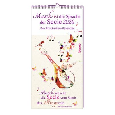 9783746267326 - Musik ist die Sprache der Seele 2026 | Kalender
