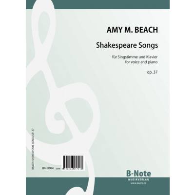 9790206517518 - Shakespeare songs op 37 9790206517518 - Shakespeare songs op 37