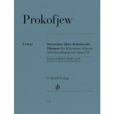 9790201815411 - Ouvertüre über hebräische Themen op 34