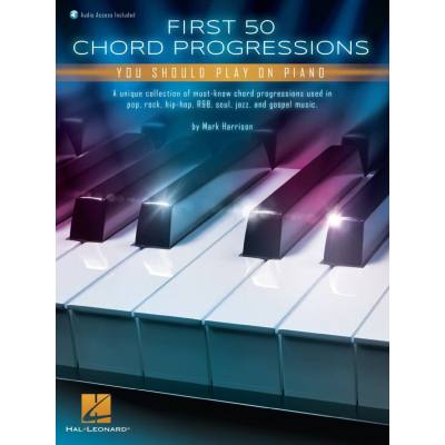 9798350158601 - First 50 chord progressions you should play on piano