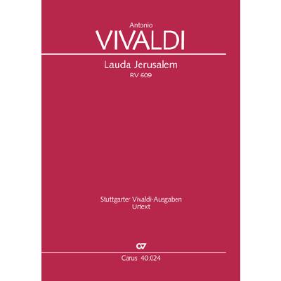 9790007355357 - Lauda Jerusalem RV 609