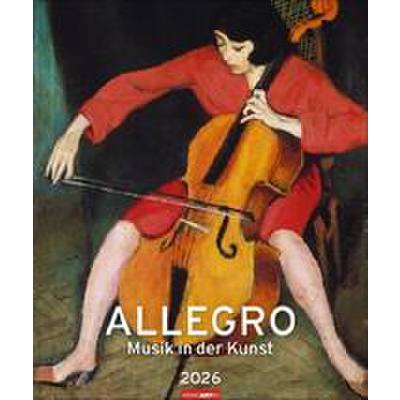 9783839902745 - Allegro - Musik in der Kunst Kalender 2026