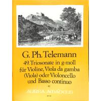 TRIOSONATE 49 G-MOLL TWV 42:G1