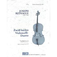 12 leichte Cello Duette 2 (8-12)