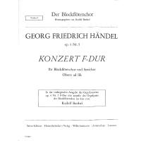 Konzert F-Dur op 4/5 HWV 293