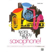 Learn to play saxophone 1
