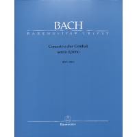 Concerto a due cembali senza ripieno BWV 1061a