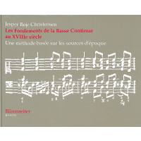 Les fondements de la basse continue au 18 siecle