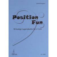 Noten für 2 Violoncelli 21396 Eine Einführung in das Lagenspiel Position Fun 