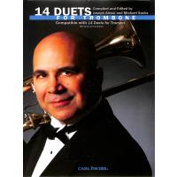 14 Duets for trombone - compatible with 14 duets for trumpet