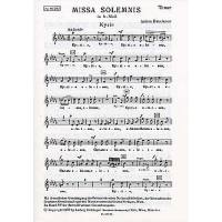 Missa solemnis b-moll