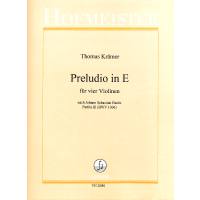 Preludio E-Dur nach Partita 3 BWV 1006