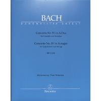Concerto 4 A-Dur BWV 1055
