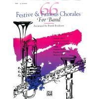 66 festive + famous chorales for band