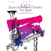 66 festive + famous chorales for band