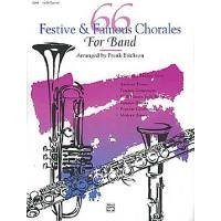 66 FESTIVE + FAMOUS CHORALES FOR BAND