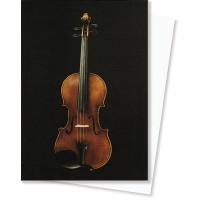 Notizblock Geige 10,5 x 15 cm