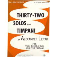 32 Solos for timpani
