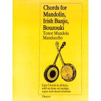 Chords For Mandolin, Irish Banjo, Bouzouki - Livre D'Accords Pour Instruments à Cordes