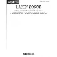 Budget books - Latin songs