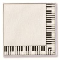 Servietten Tastatur 33 x 33 cm