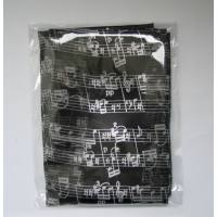 Schal Chiffon Notenlinie